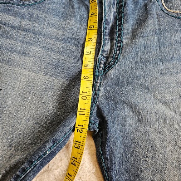 True Religion Men's Blue Geno Relaxed Slim Denim Jeans Size: 40 - Picture 6 of 10